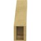 Ekena Millwork 5-inch W x 14-inch D x 18-inch H Imperial Rough Cedar Woodgrain TimberThane Knee Brace, Primed BRCUR05X14X18IMPRCPR - alternate 5